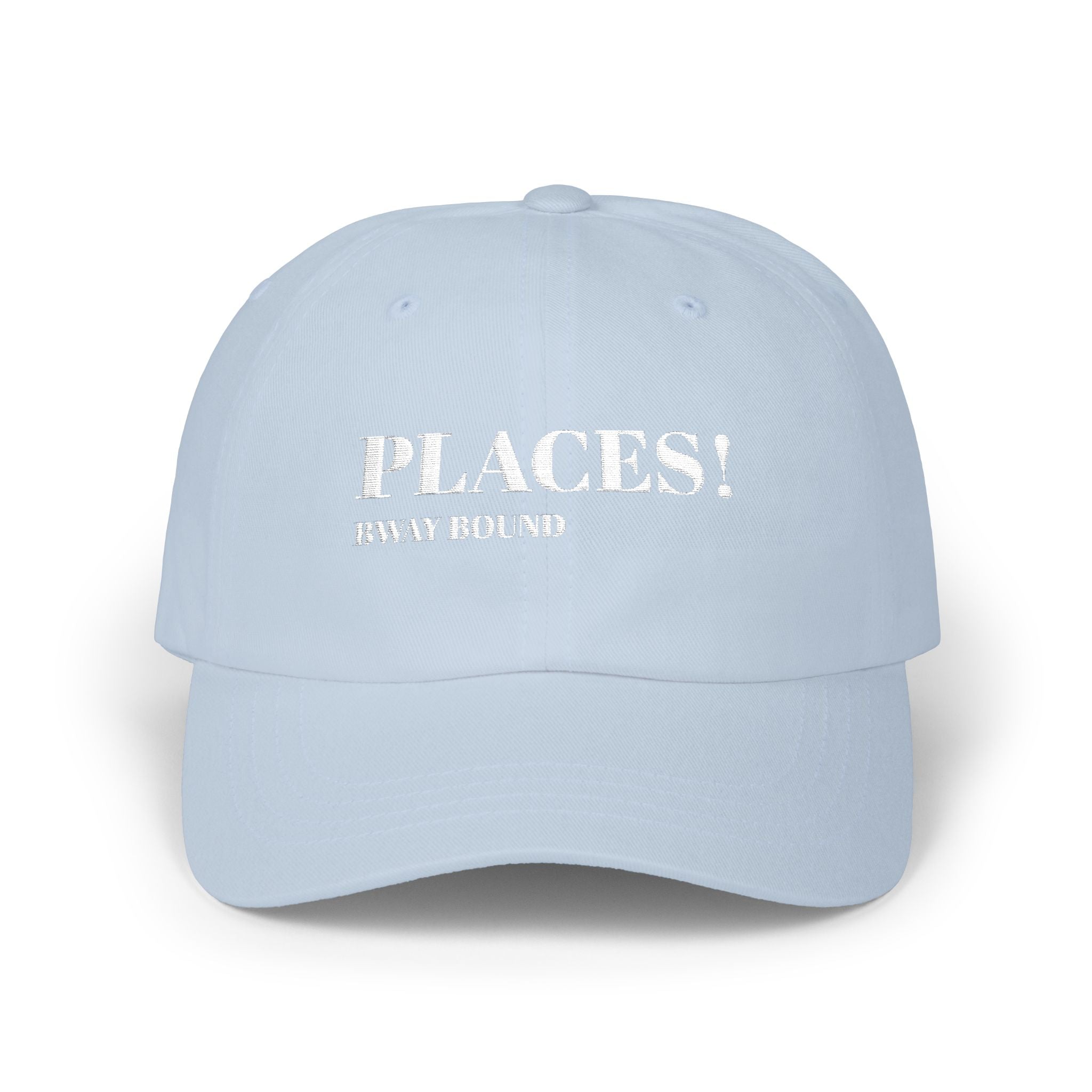 Embroidered Places Cap