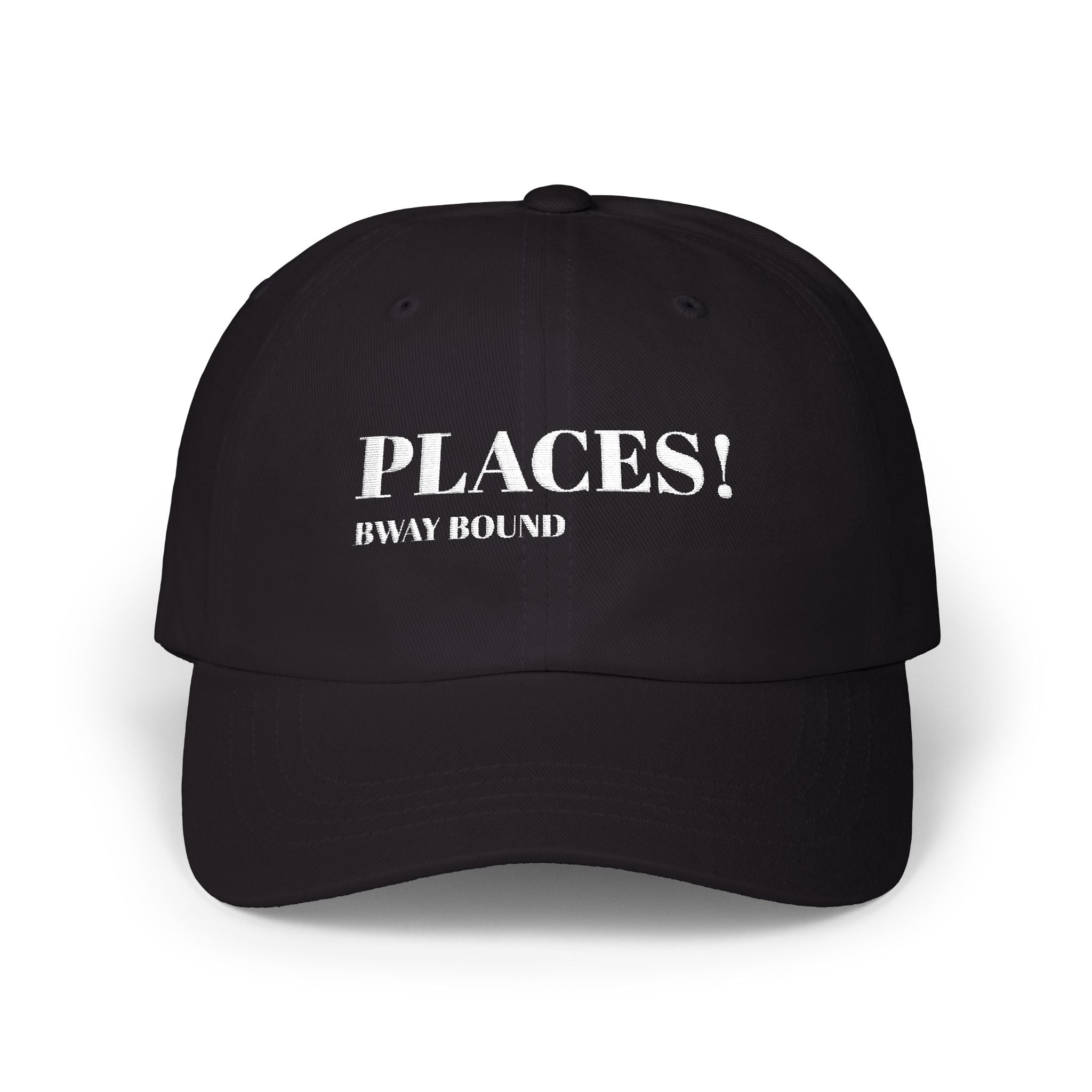 Embroidered Places Cap