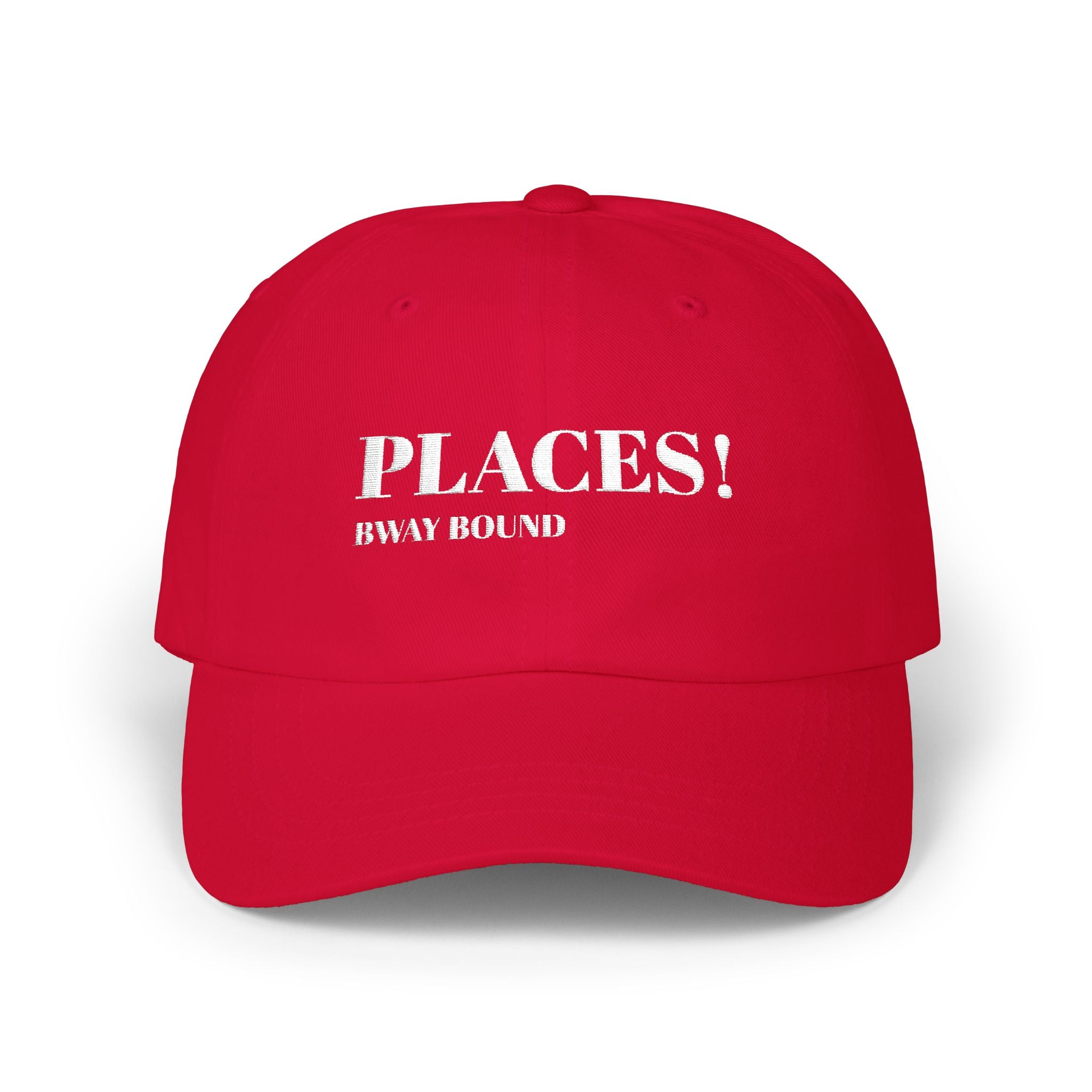 Embroidered Places Cap