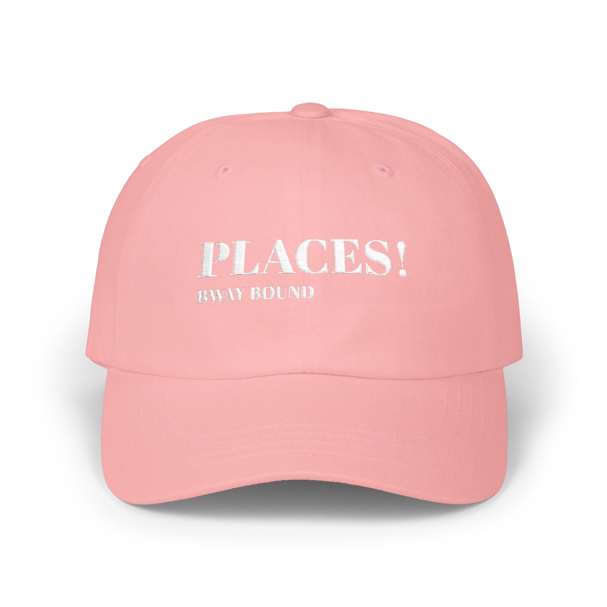 Embroidered Places Cap